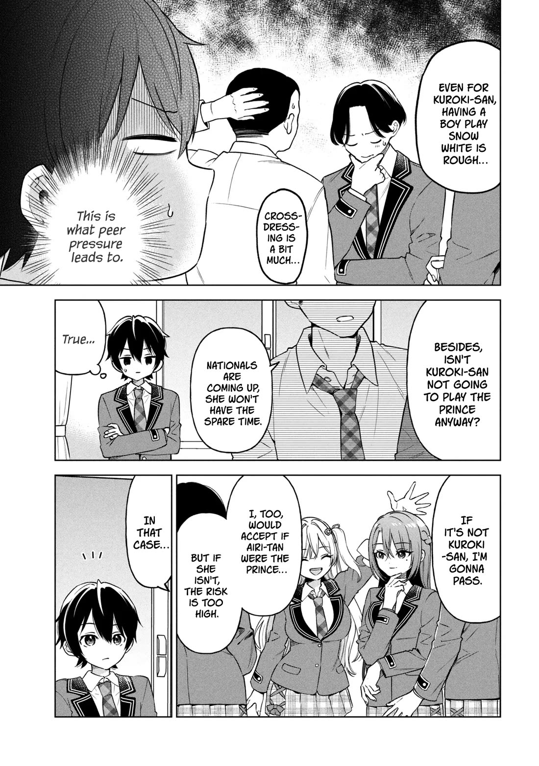 When the Introverted Me Got Surrounded by S-Tier Beauties After a Seat Change, a Secret Relationship Began chapter 8 page 5