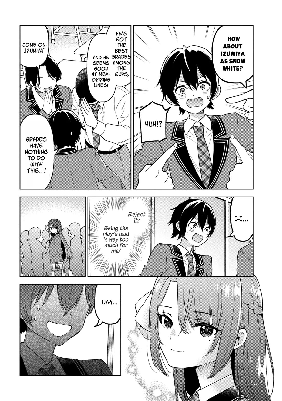 When the Introverted Me Got Surrounded by S-Tier Beauties After a Seat Change, a Secret Relationship Began chapter 8 page 6