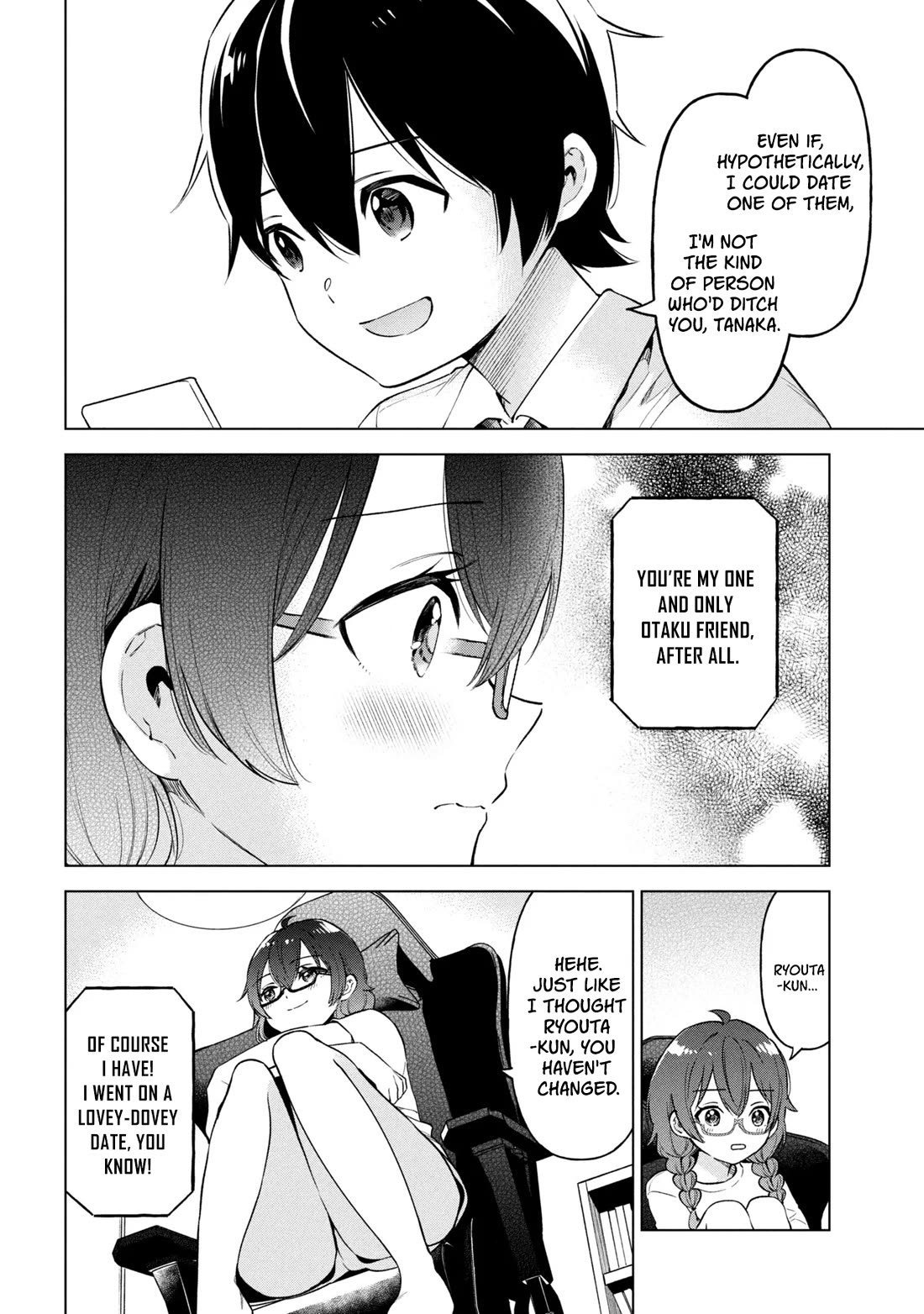 When the Introverted Me Got Surrounded by S-Tier Beauties After a Seat Change, a Secret Relationship Began chapter 9 page 10