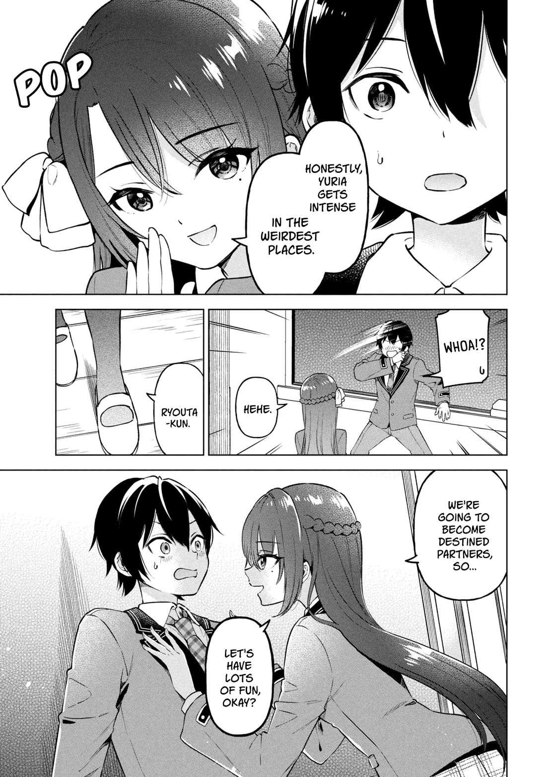 When the Introverted Me Got Surrounded by S-Tier Beauties After a Seat Change, a Secret Relationship Began chapter 9 page 19