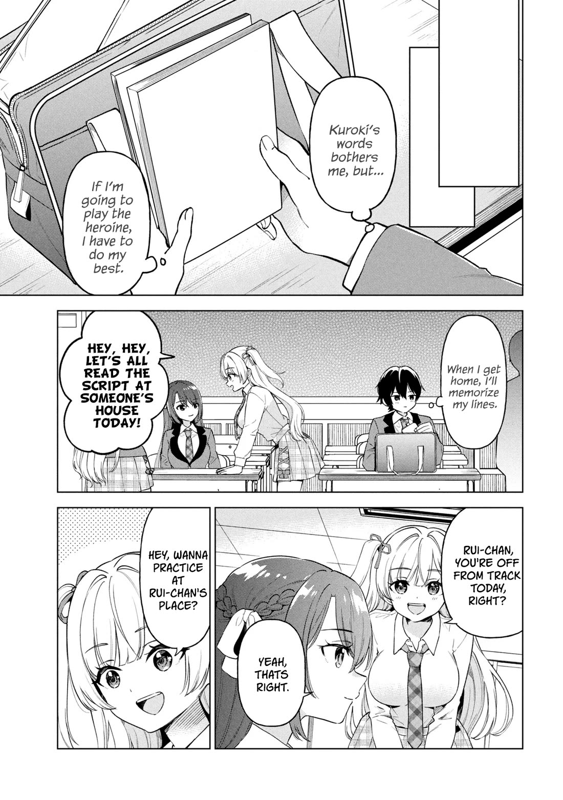 When the Introverted Me Got Surrounded by S-Tier Beauties After a Seat Change, a Secret Relationship Began chapter 9 page 21