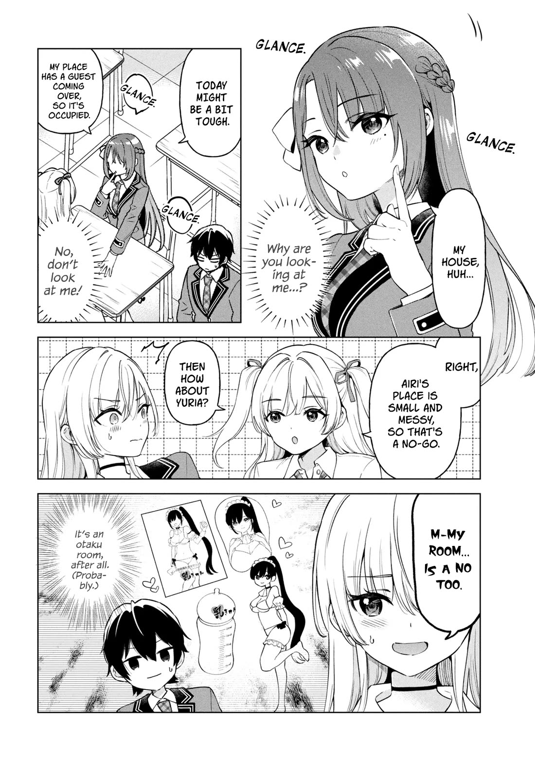 When the Introverted Me Got Surrounded by S-Tier Beauties After a Seat Change, a Secret Relationship Began chapter 9 page 22