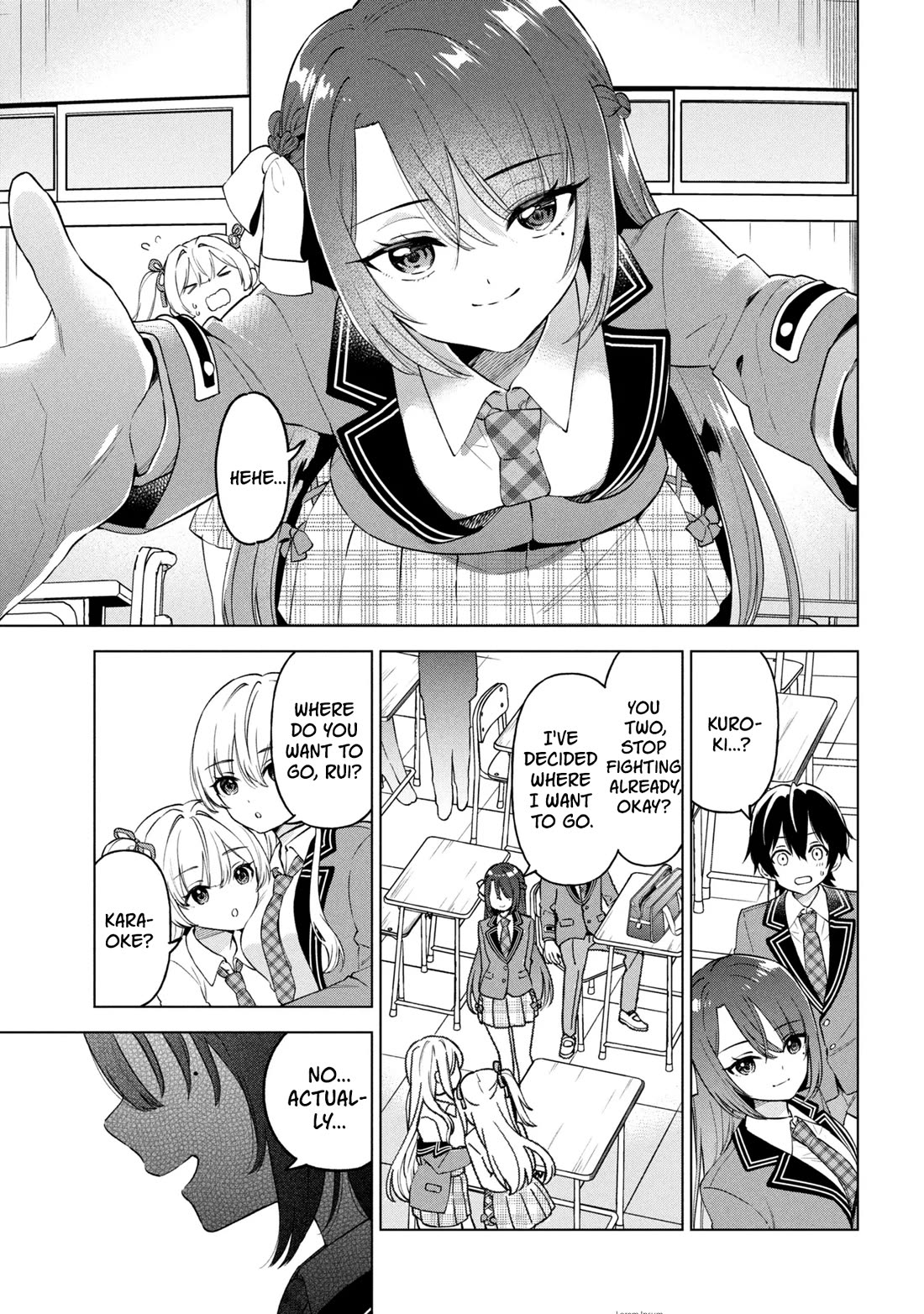 When the Introverted Me Got Surrounded by S-Tier Beauties After a Seat Change, a Secret Relationship Began chapter 9 page 27