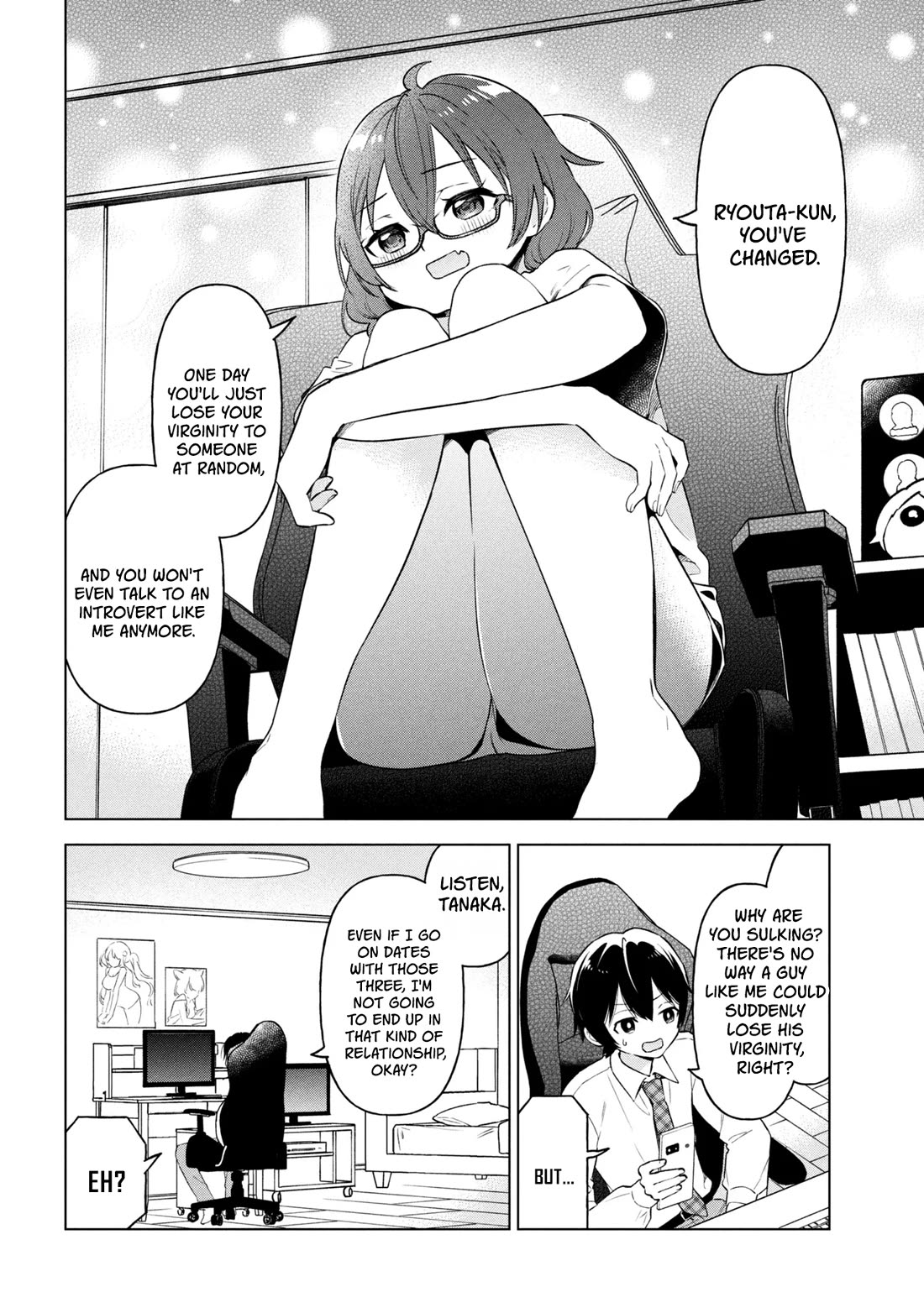 When the Introverted Me Got Surrounded by S-Tier Beauties After a Seat Change, a Secret Relationship Began chapter 9 page 8