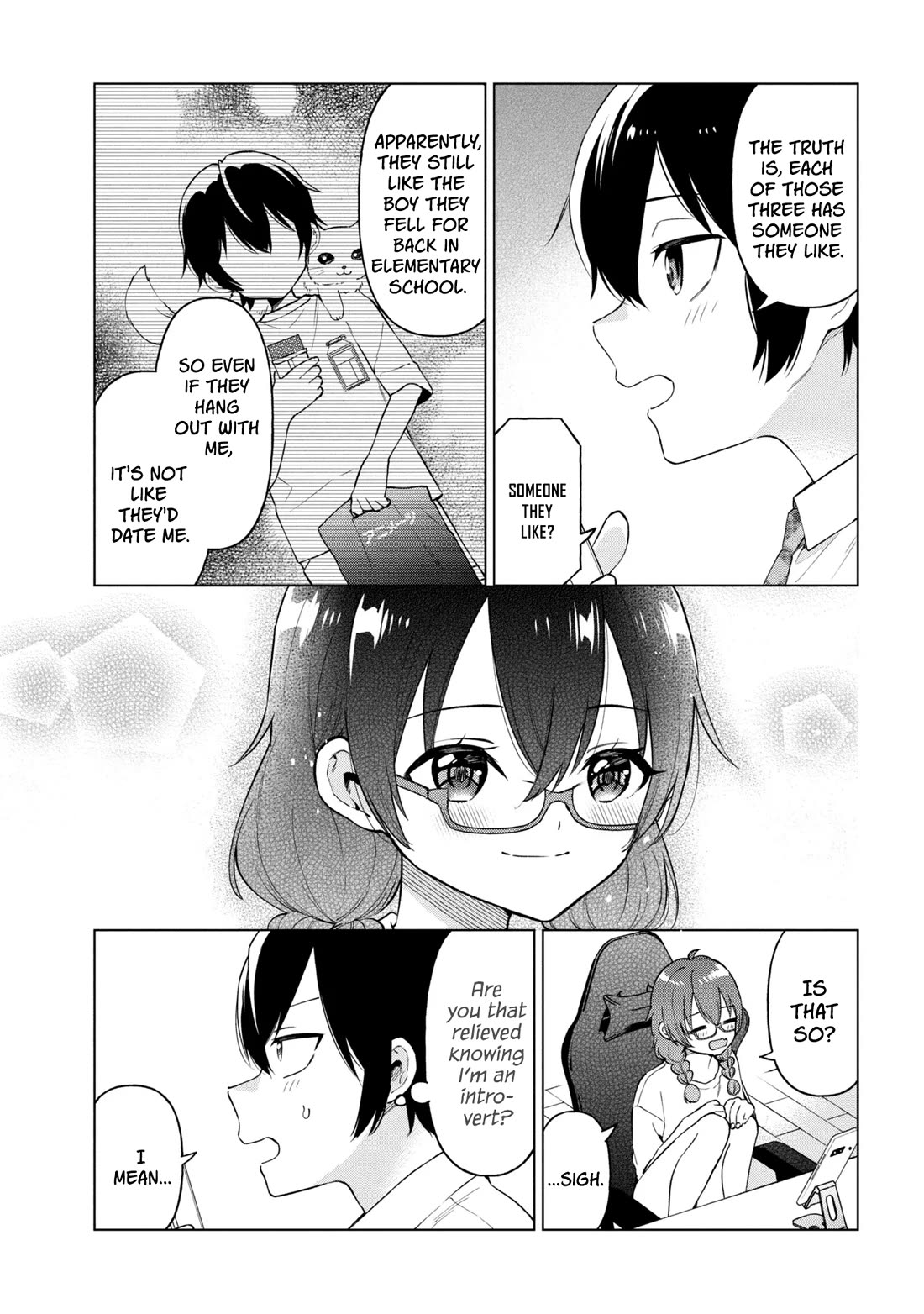 When the Introverted Me Got Surrounded by S-Tier Beauties After a Seat Change, a Secret Relationship Began chapter 9 page 9