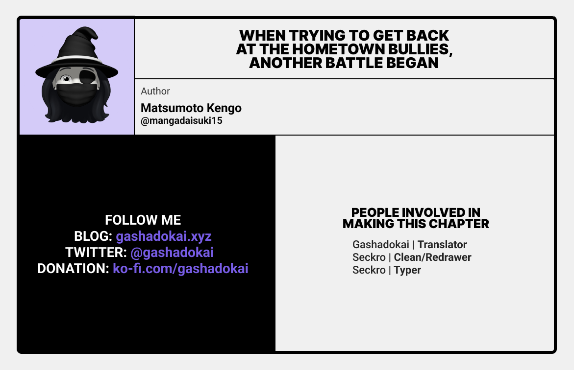 When Trying to Get Back at the Hometown Bullies, Another Battle Began chapter 1 page 18