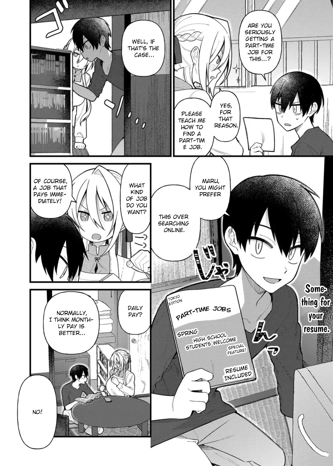 Whenever I Get Home, the Kukkoro Knight is Always There chapter 10 page 5