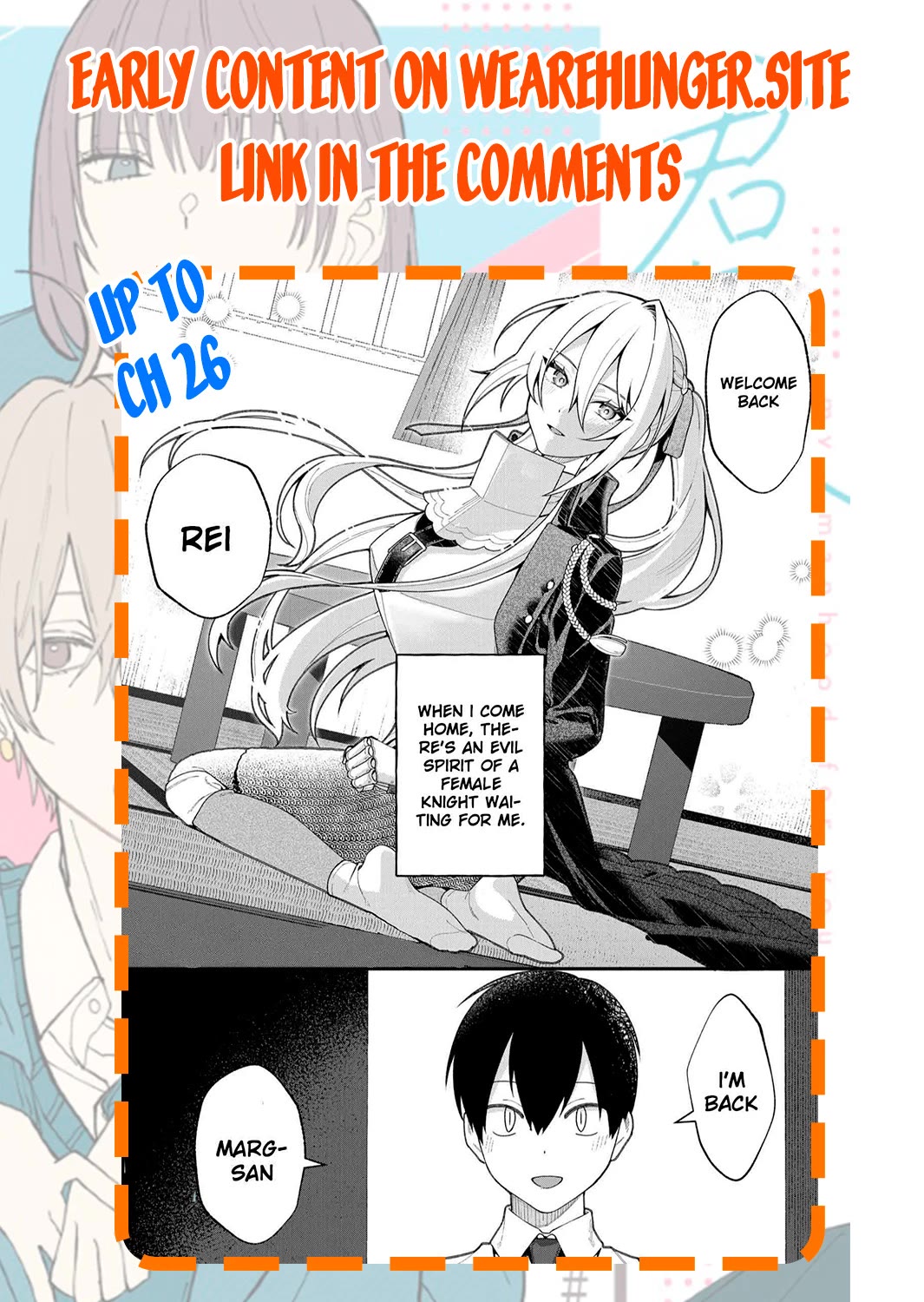 Whenever I Get Home, the Kukkoro Knight is Always There chapter 22 page 17