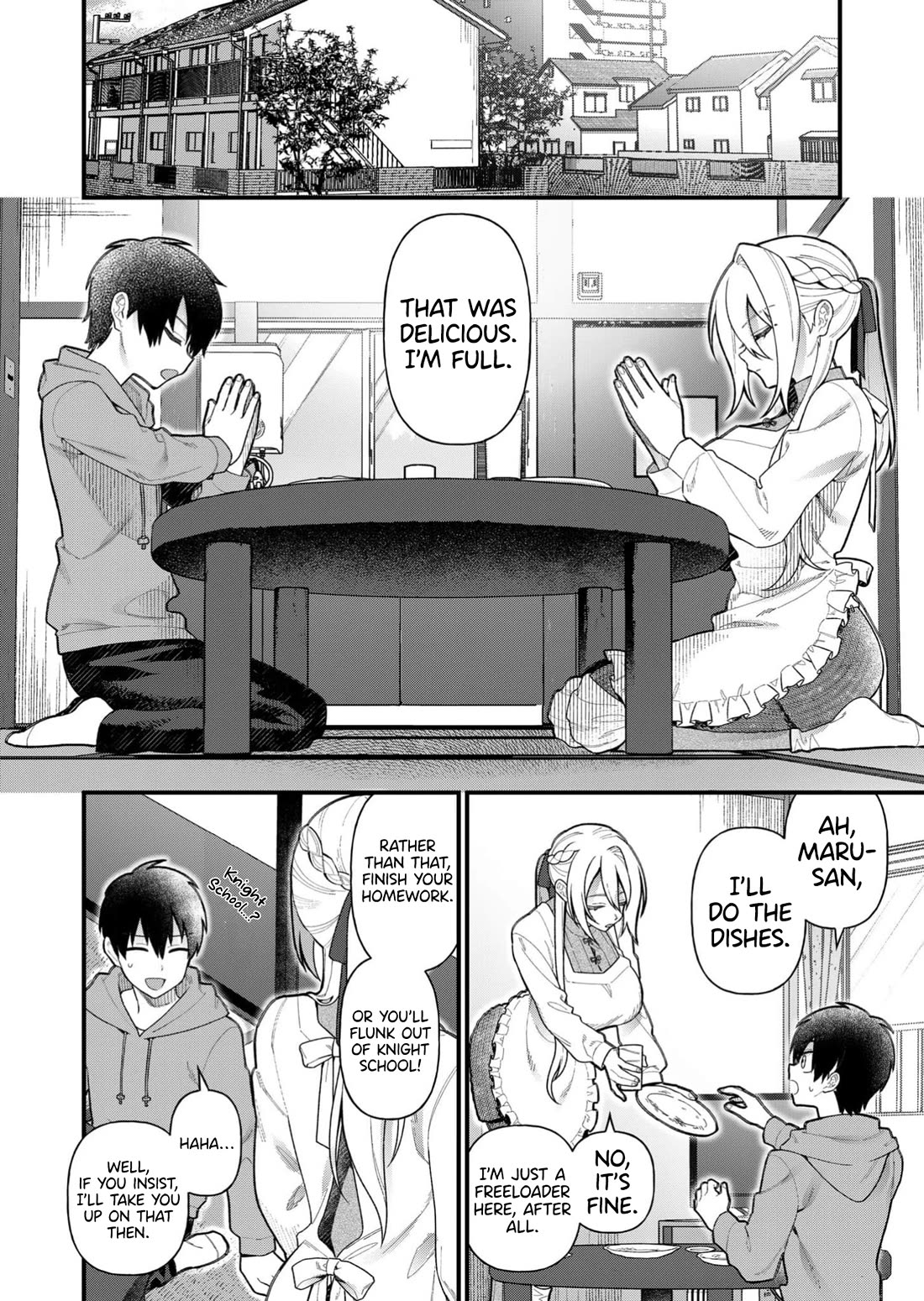 Whenever I Get Home, the Kukkoro Knight is Always There chapter 6 page 3