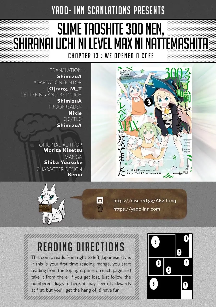 While Killing Slimes for 300 Years, I Became the MAX Level Unknowingly chapter 13 page 1