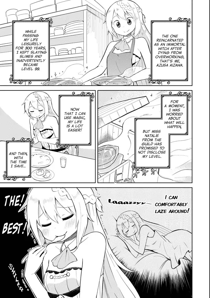 While Killing Slimes for 300 Years, I Became the MAX Level Unknowingly chapter 2 page 3