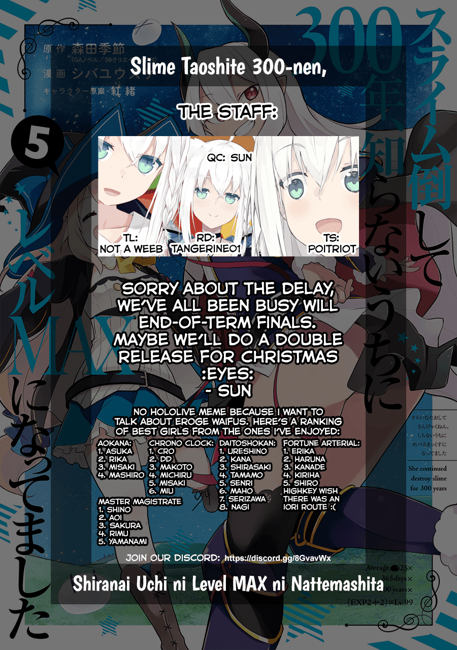 While Killing Slimes for 300 Years, I Became the MAX Level Unknowingly chapter 27 page 36