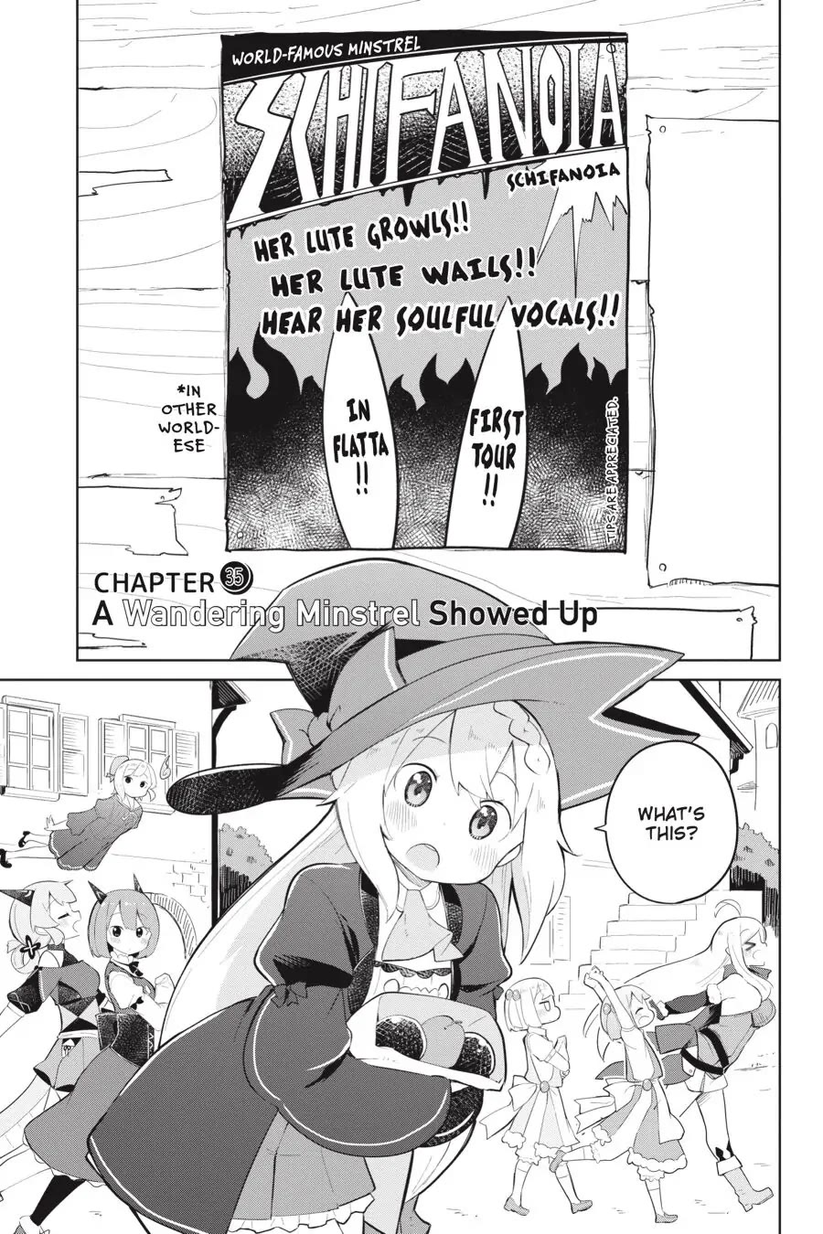While Killing Slimes for 300 Years, I Became the MAX Level Unknowingly chapter 35 page 1