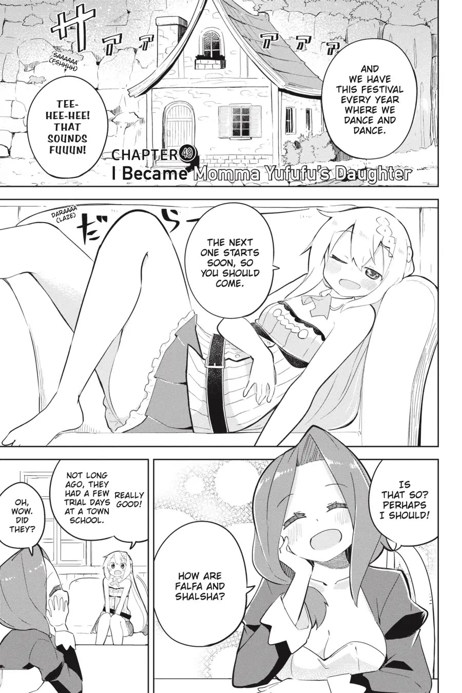 While Killing Slimes for 300 Years, I Became the MAX Level Unknowingly chapter 49 page 1