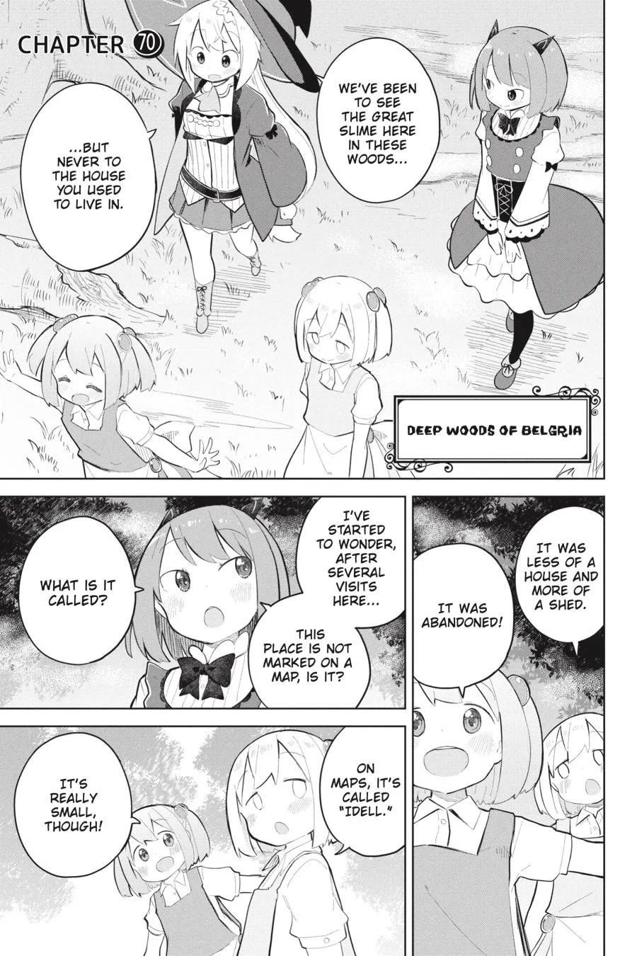While Killing Slimes for 300 Years, I Became the MAX Level Unknowingly chapter 70 page 1