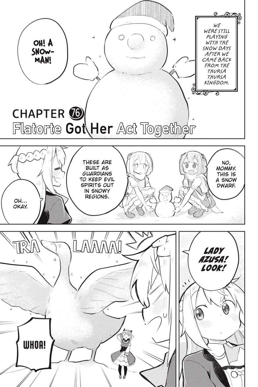 While Killing Slimes for 300 Years, I Became the MAX Level Unknowingly chapter 76 page 1