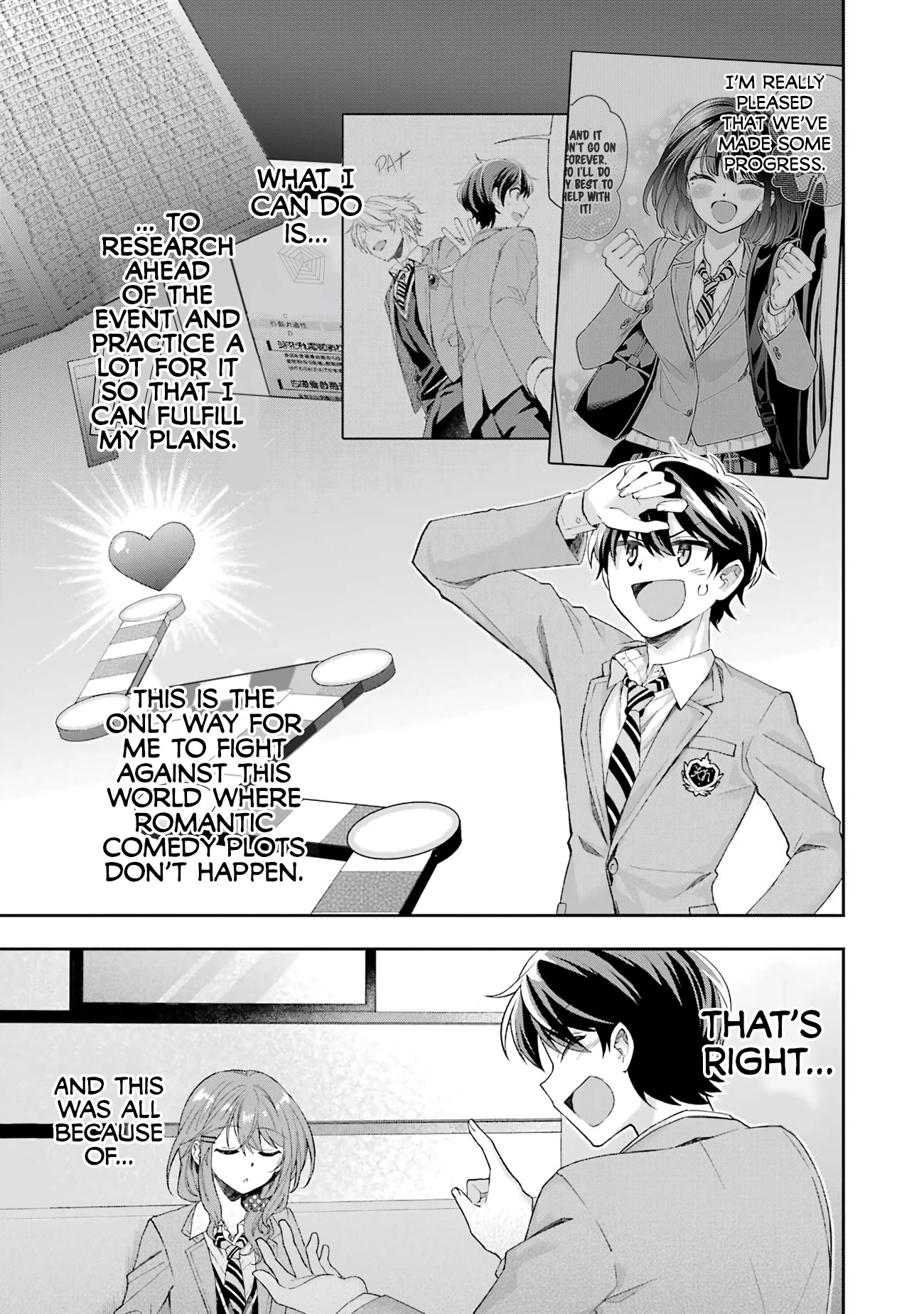 Who Decided That I Can’t Do Romantic Comedy in Reality? chapter 3 page 30