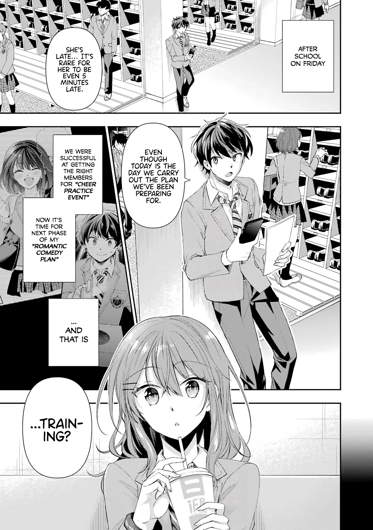Who Decided That I Can’t Do Romantic Comedy in Reality? chapter 4 page 3