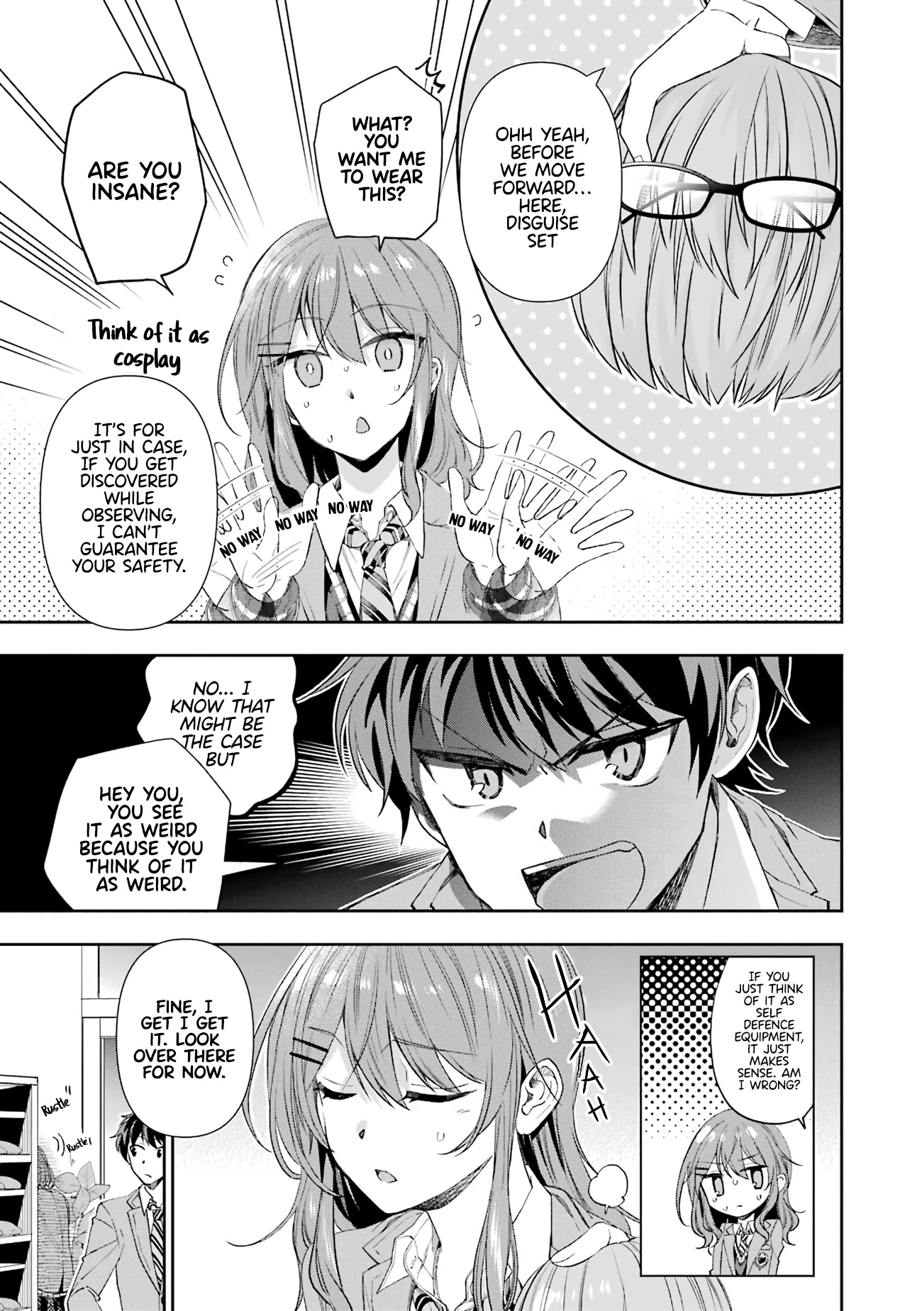 Who Decided That I Can’t Do Romantic Comedy in Reality? chapter 4 page 31