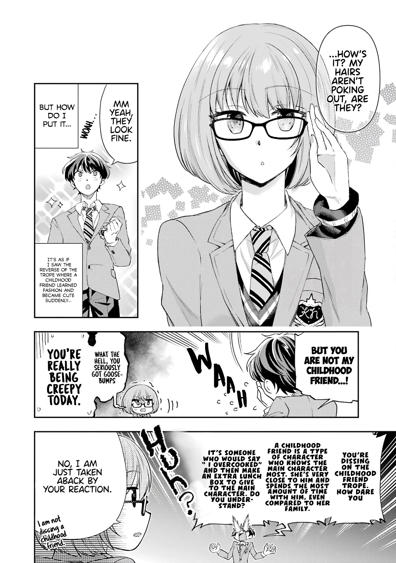 Who Decided That I Can’t Do Romantic Comedy in Reality? chapter 4 page 32
