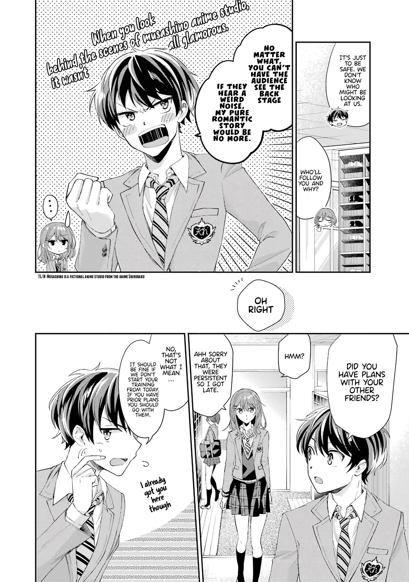 Who Decided That I Can’t Do Romantic Comedy in Reality? chapter 4 page 8