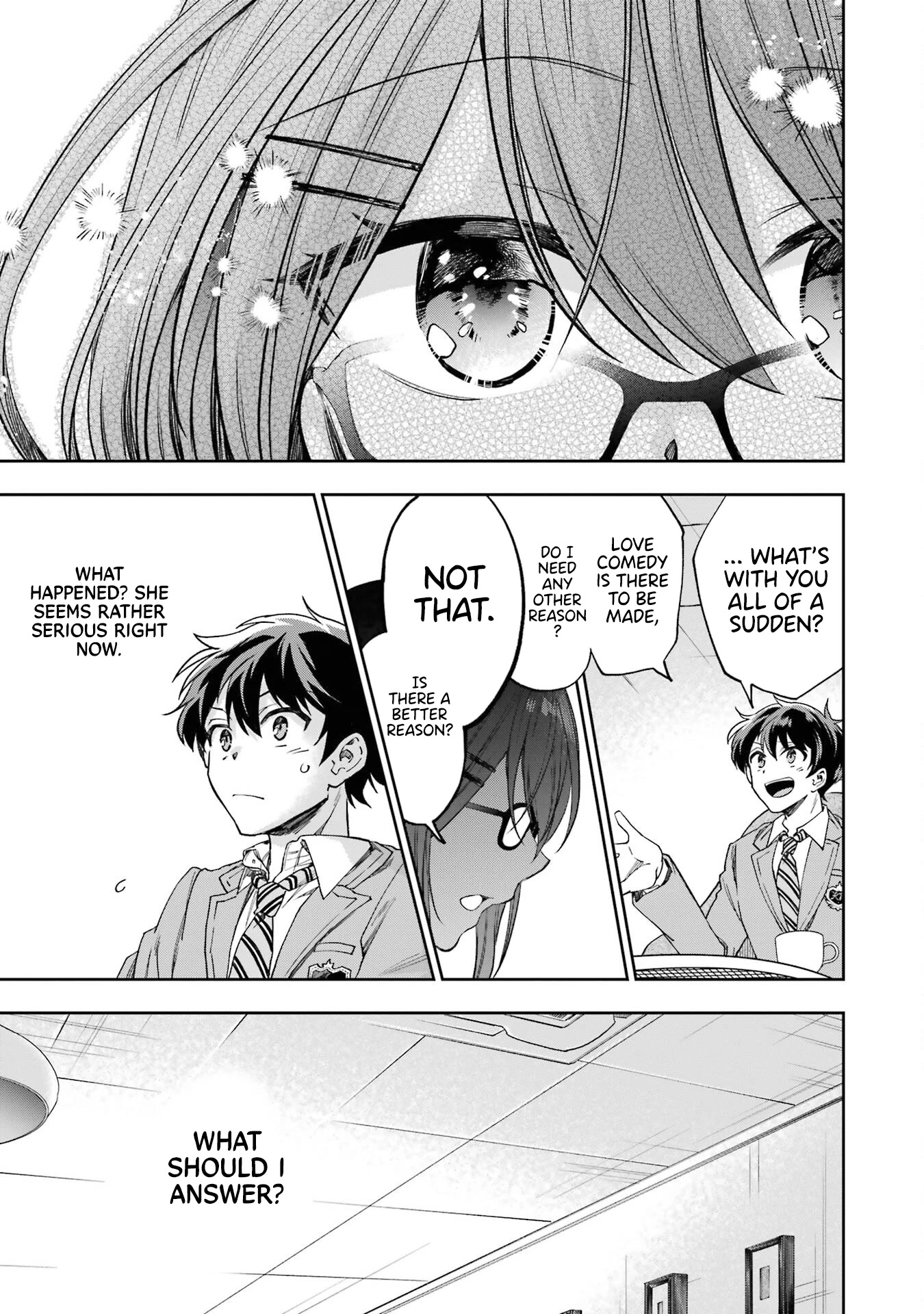 Who Decided That I Can’t Do Romantic Comedy in Reality? chapter 5 page 12