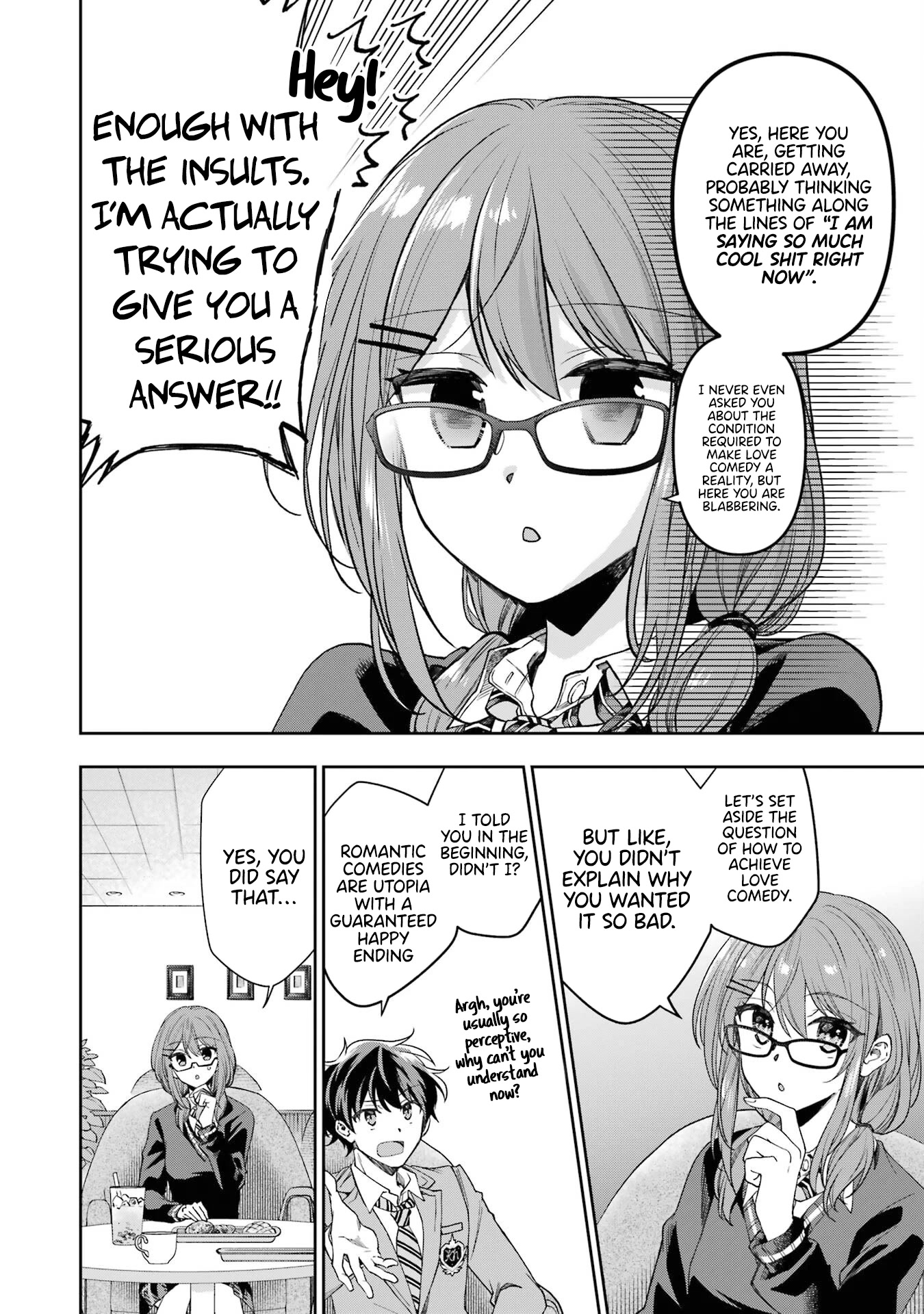 Who Decided That I Can’t Do Romantic Comedy in Reality? chapter 5 page 21