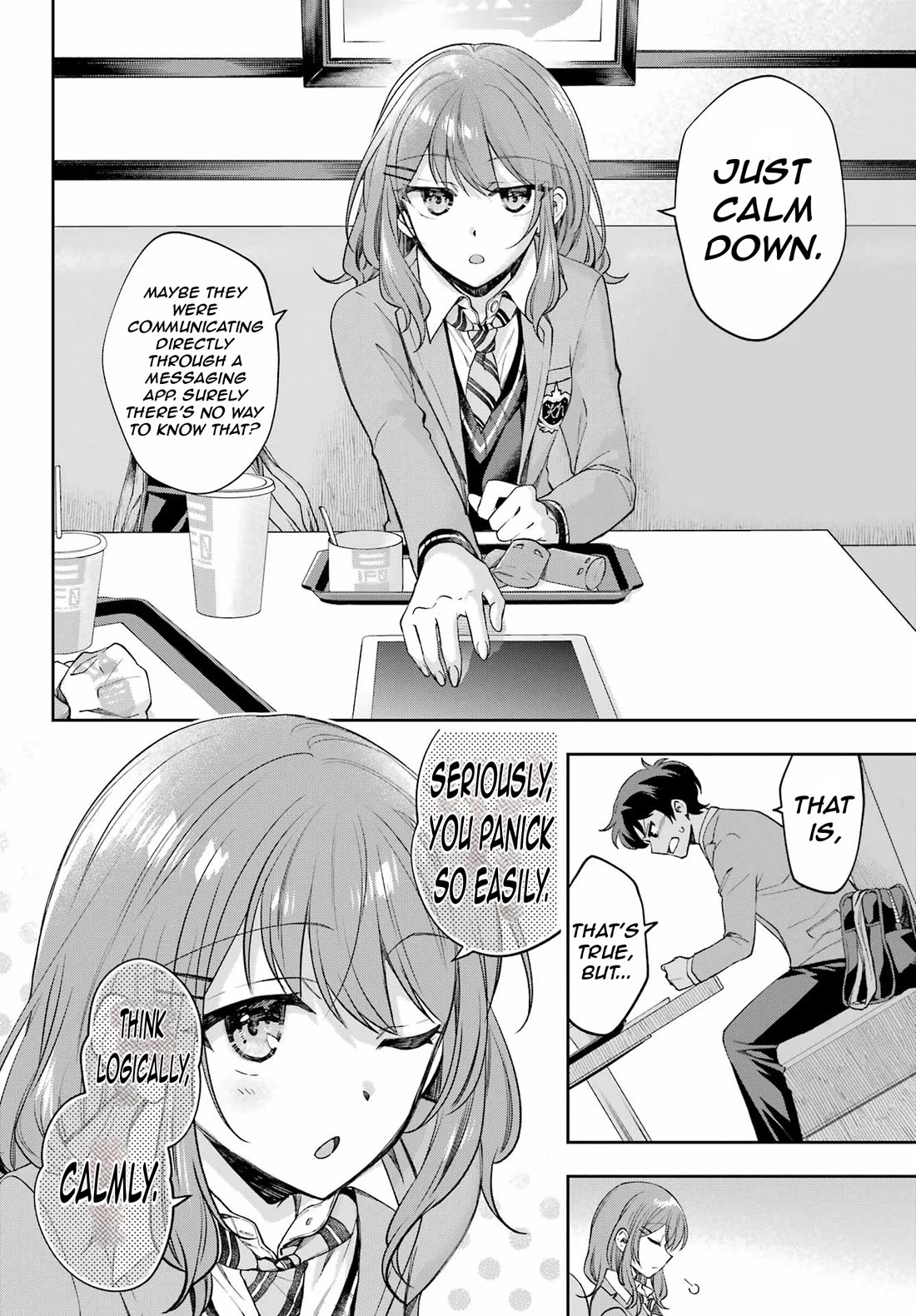 Who Decided That I Can’t Do Romantic Comedy in Reality? chapter 9 page 8