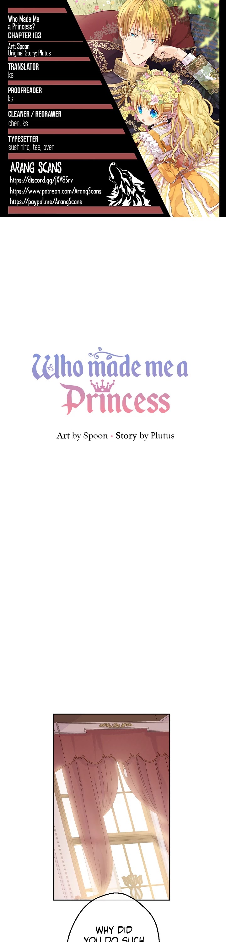 Who Made Me a Princess chapter 103 page 1