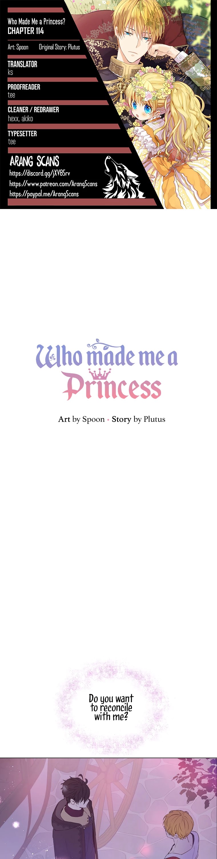 Who Made Me a Princess chapter 114 page 1
