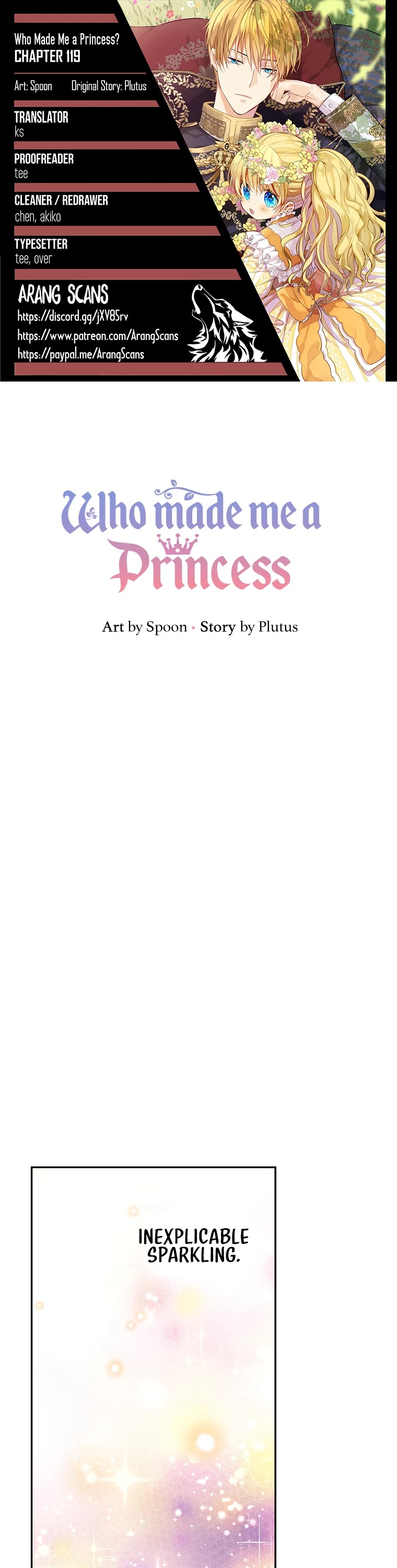 Who Made Me a Princess chapter 119 page 1