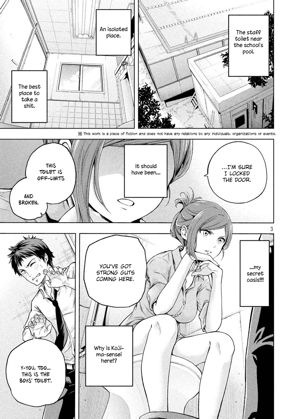 Why are you here Sensei!? chapter 1 page 3