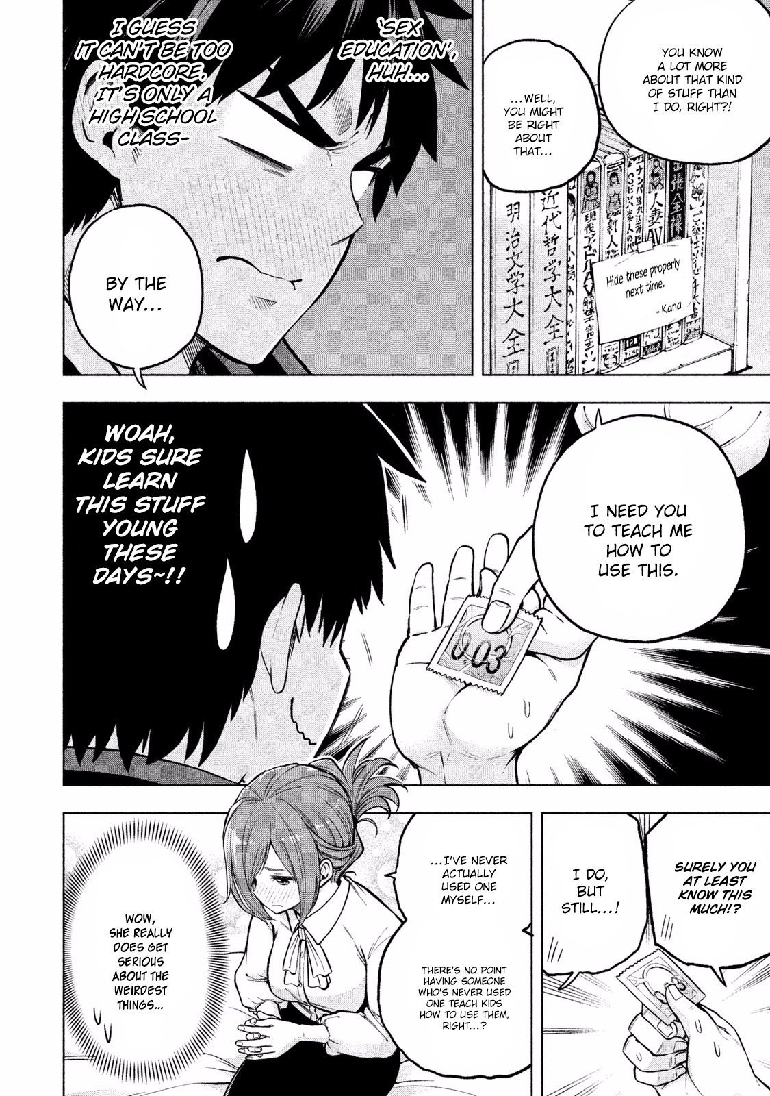 Why are you here Sensei!? chapter 10.5 page 5