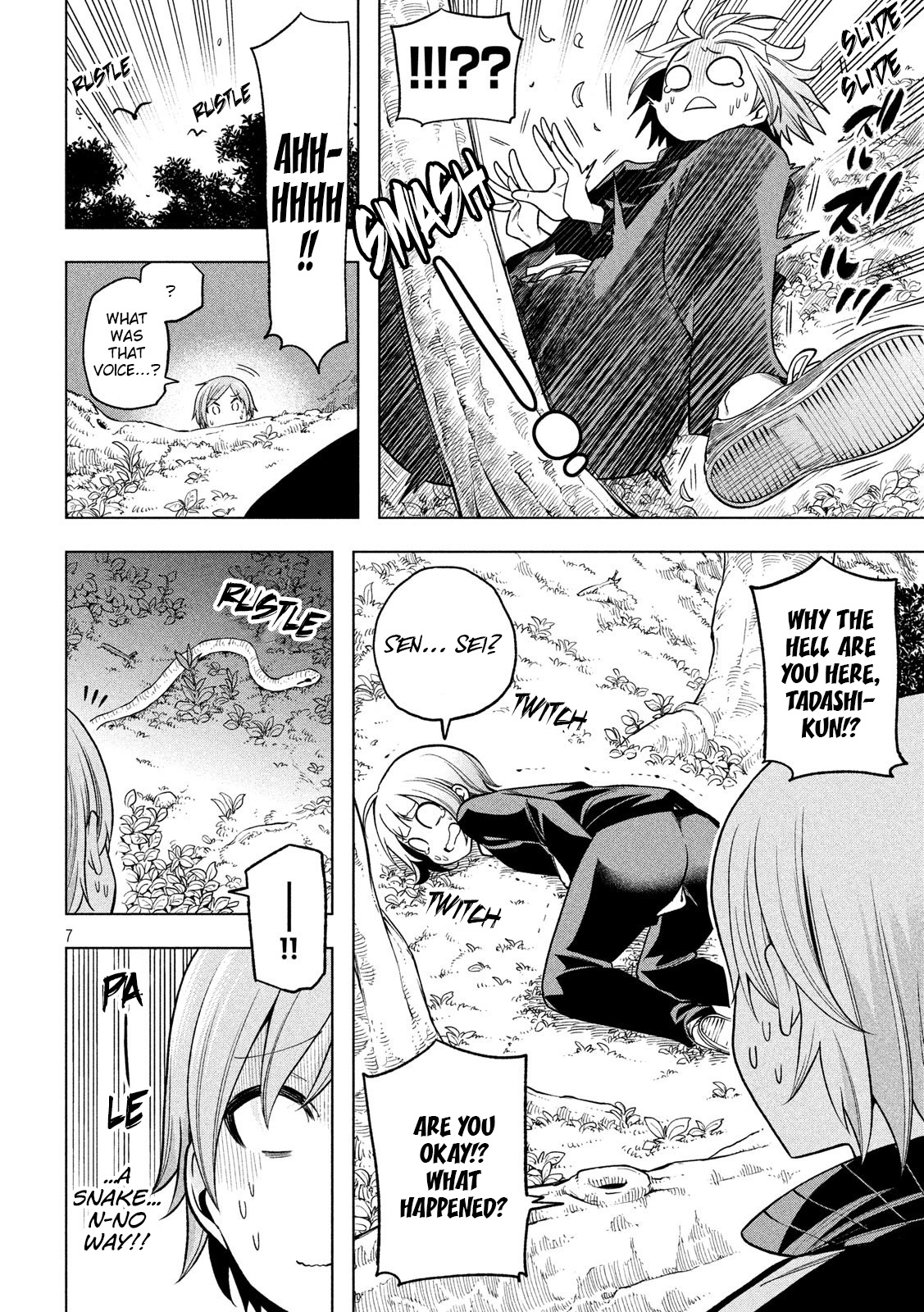 Why are you here Sensei!? chapter 100 page 8