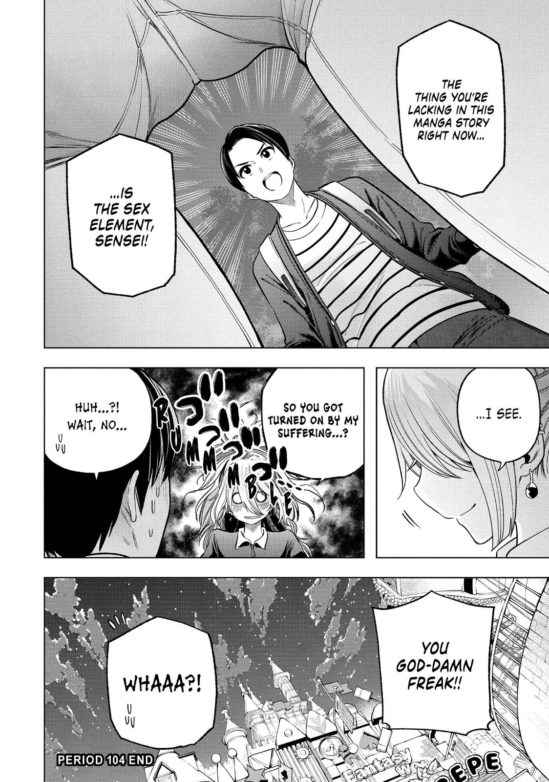 Why are you here Sensei!? chapter 104 page 14