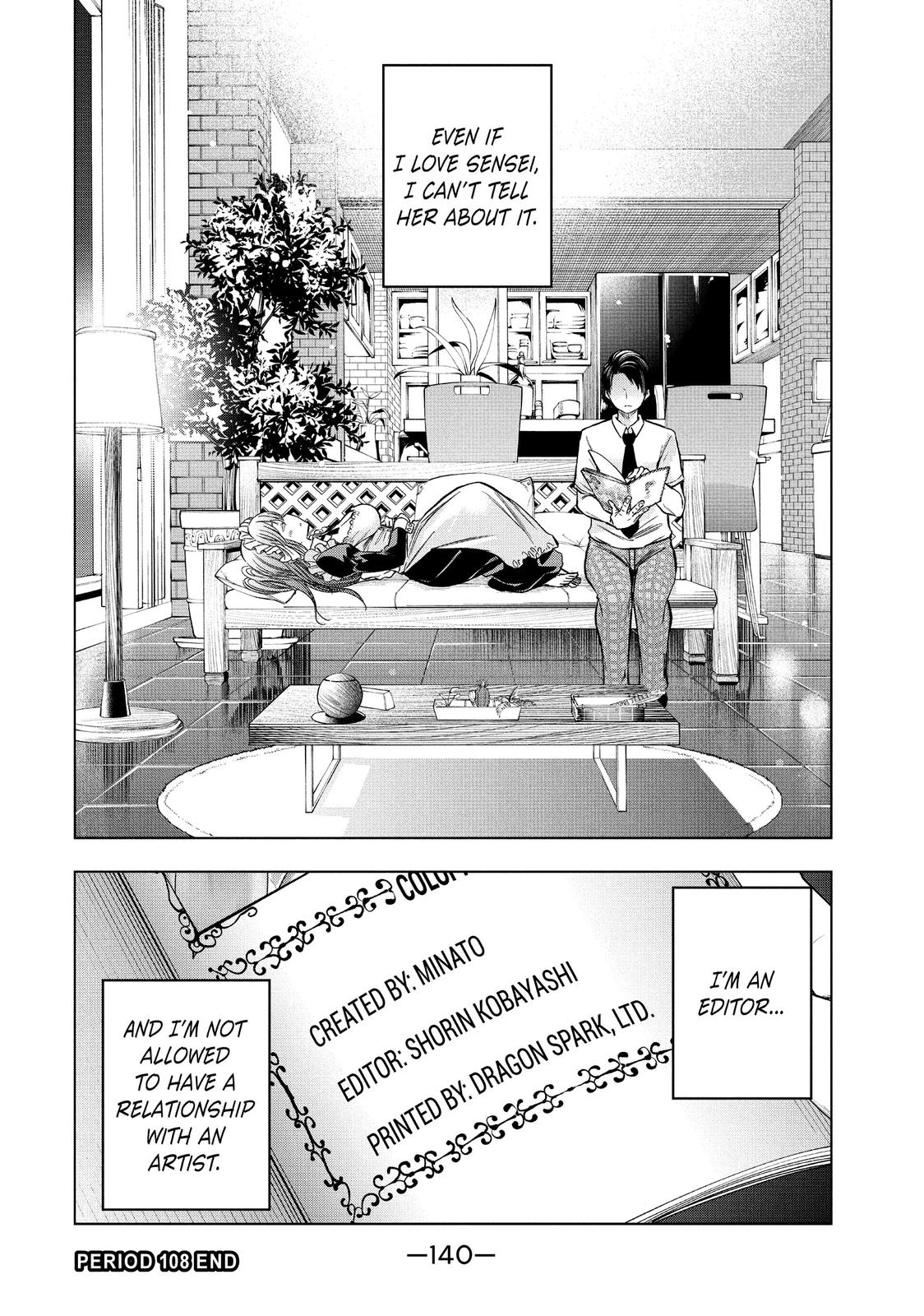 Why are you here Sensei!? chapter 108 page 16