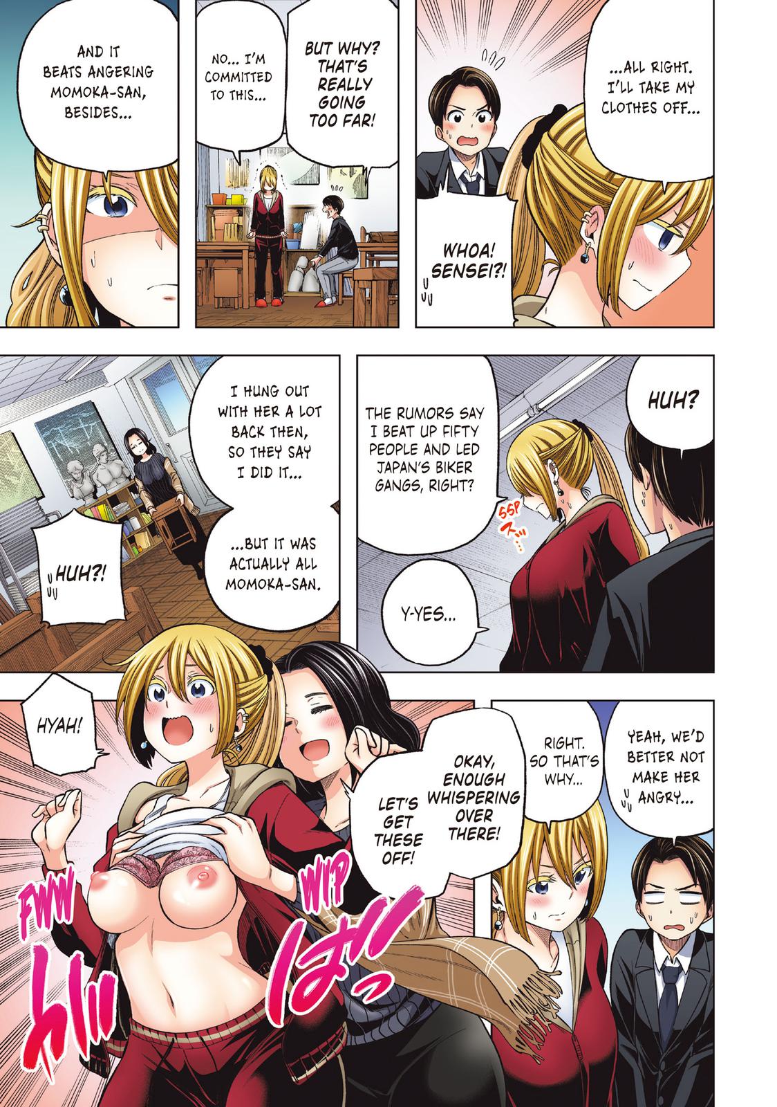 Why are you here Sensei!? chapter 110.5 page 11