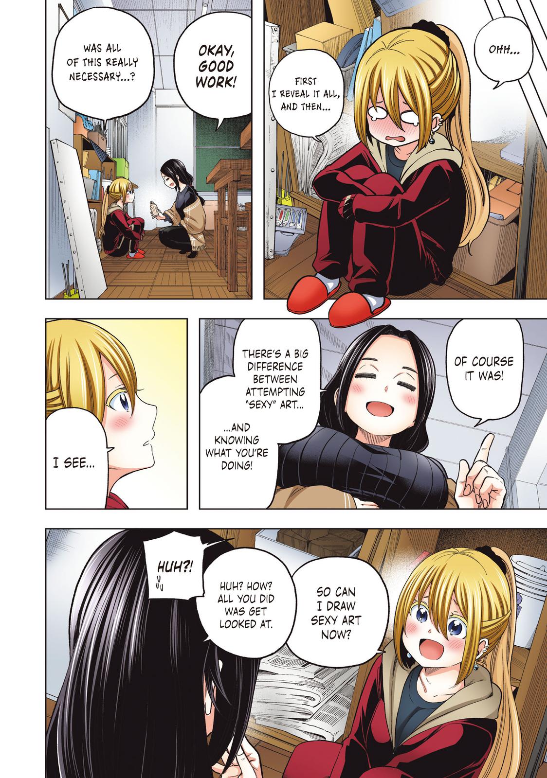 Why are you here Sensei!? chapter 110.5 page 17