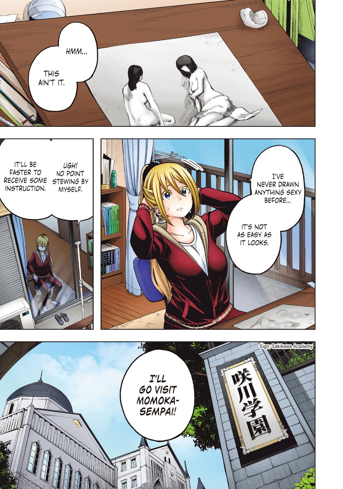 Why are you here Sensei!? chapter 110.5 page 5