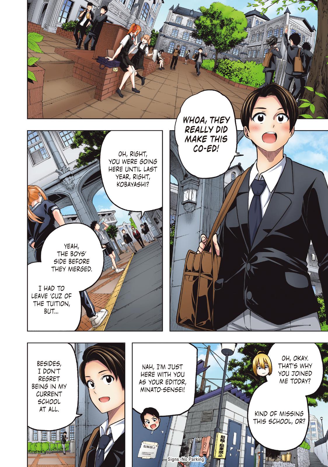 Why are you here Sensei!? chapter 110.5 page 6