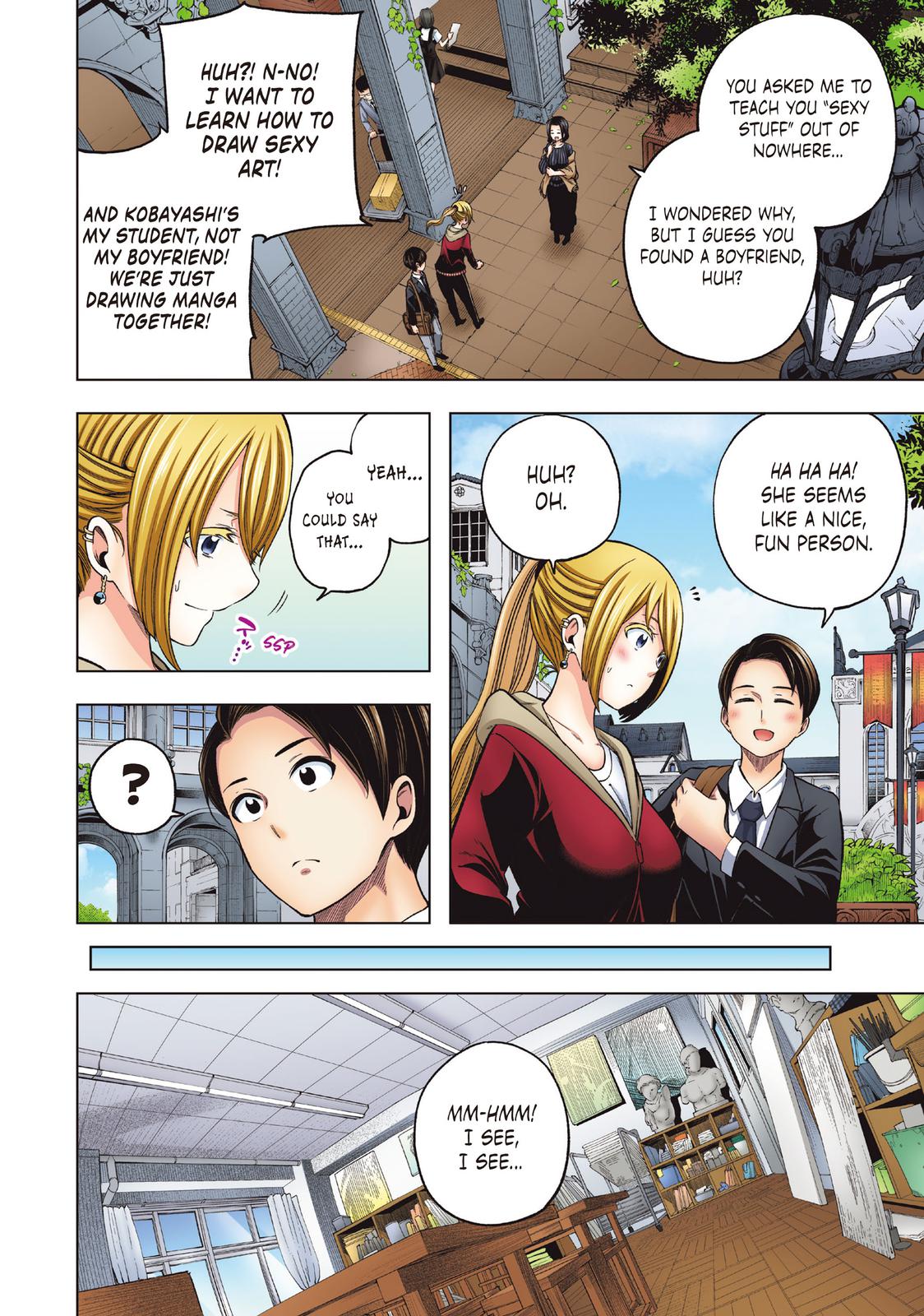 Why are you here Sensei!? chapter 110.5 page 8