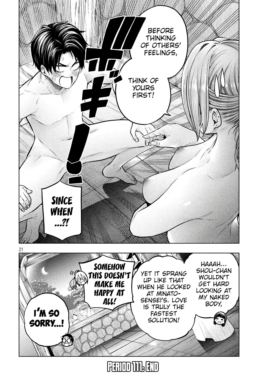 Why are you here Sensei!? chapter 111 page 22