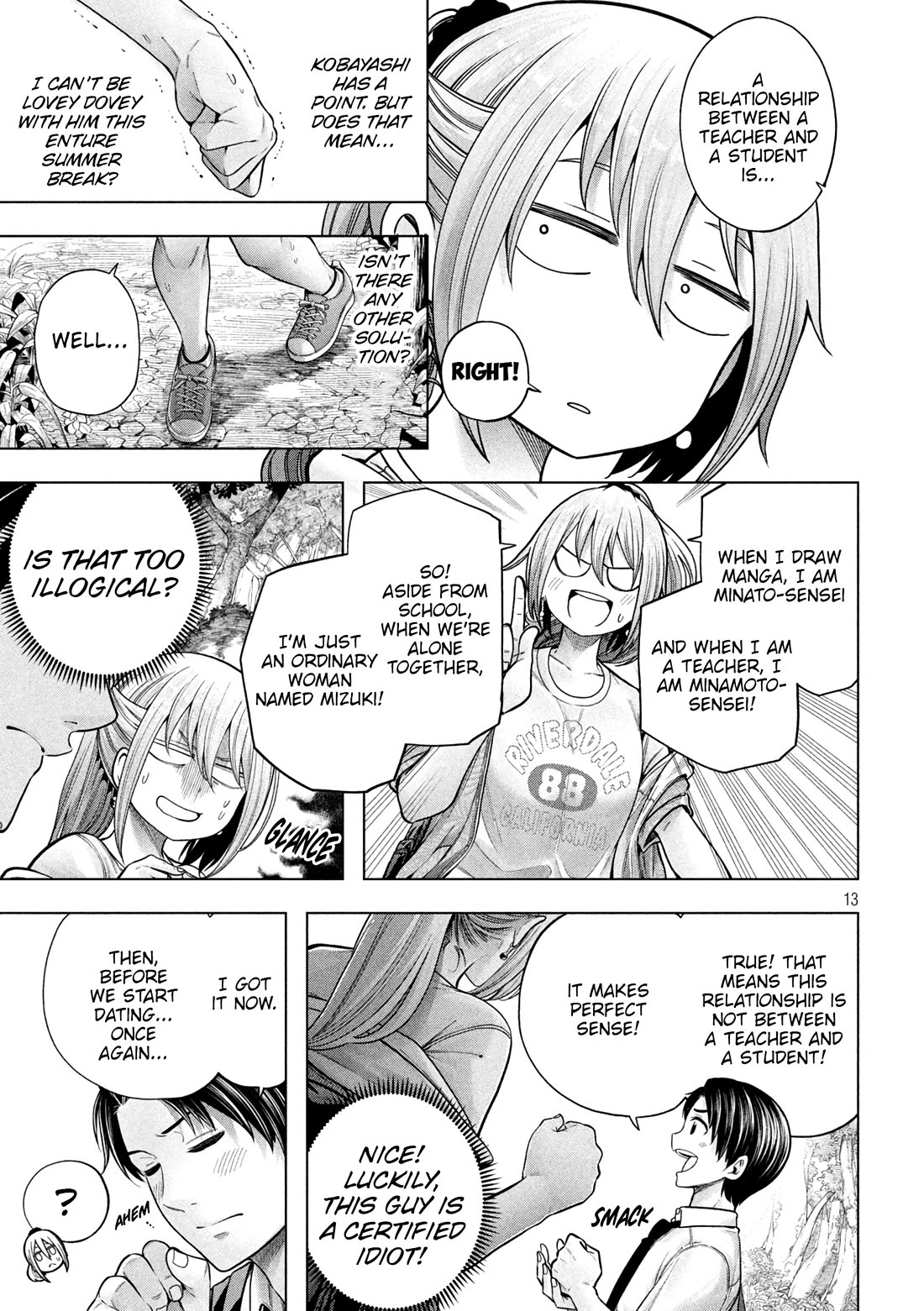 Why are you here Sensei!? chapter 114 page 14