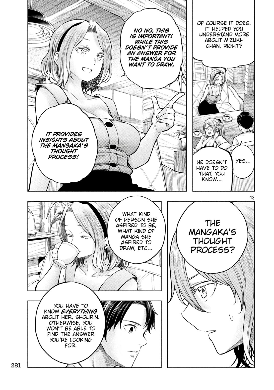 Why are you here Sensei!? chapter 116 page 14
