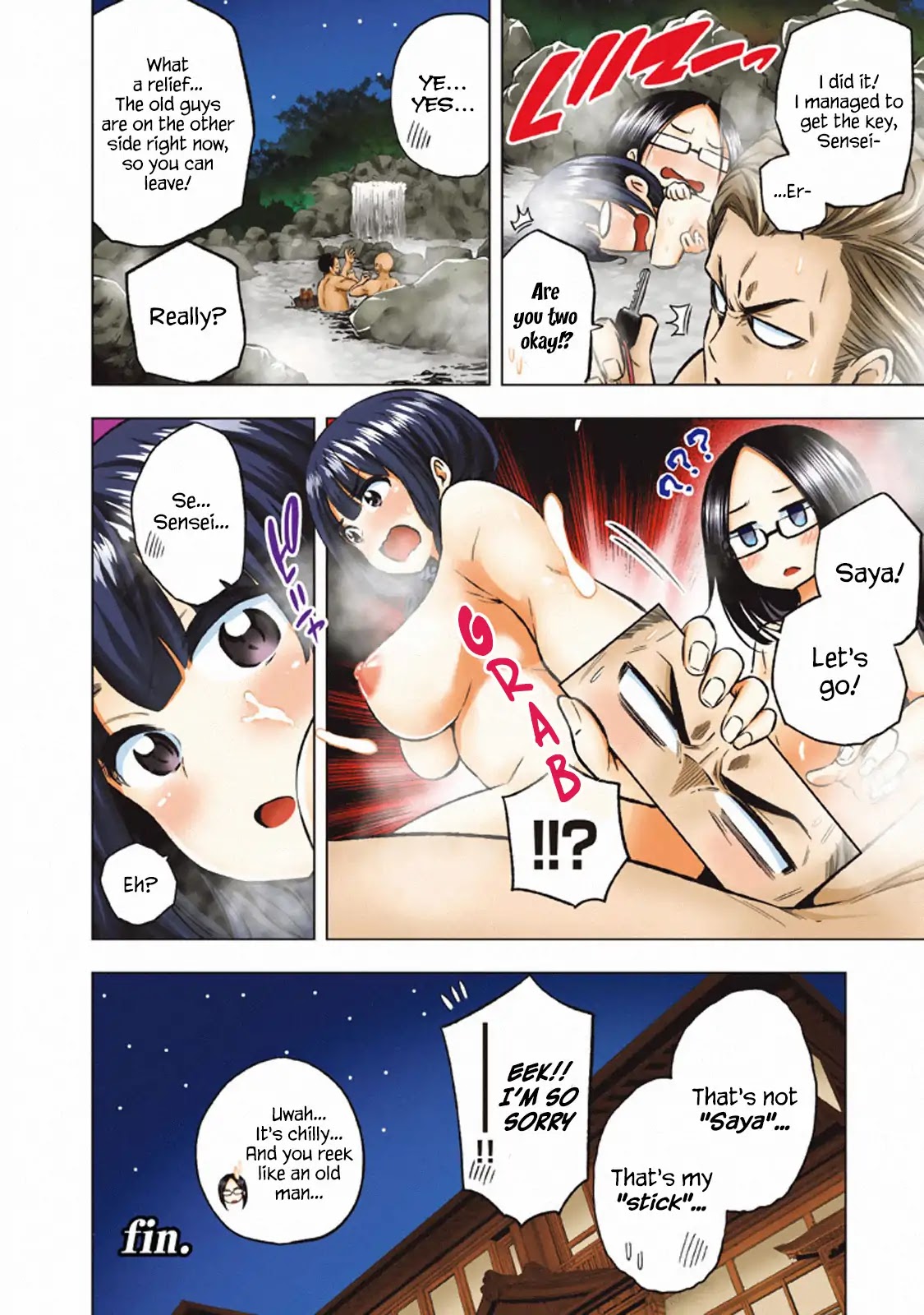 Why are you here Sensei!? chapter 20.2 page 10