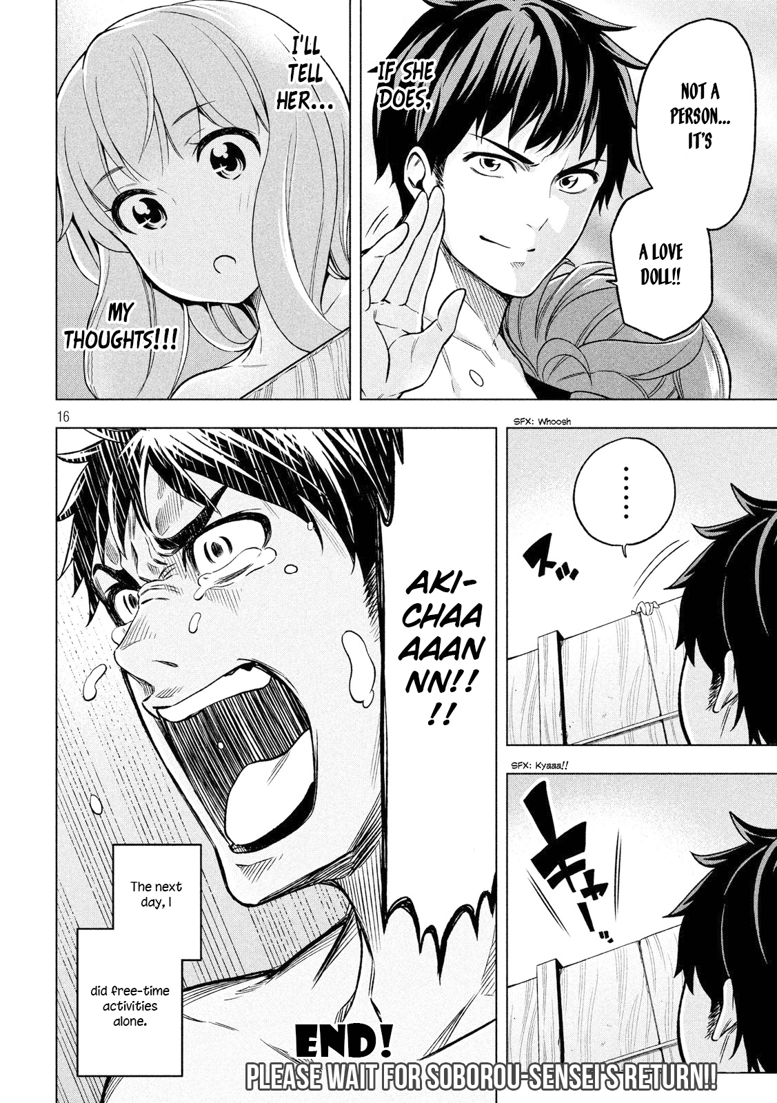 Why are you here Sensei!? chapter 3 page 16