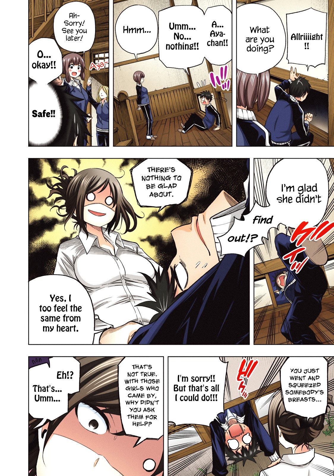 Why are you here Sensei!? chapter 70.1 page 11