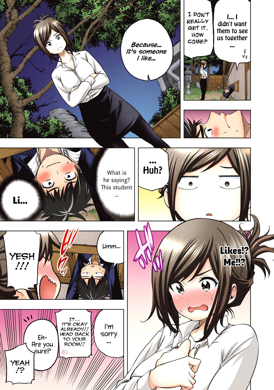 Why are you here Sensei!? chapter 70.1 page 12