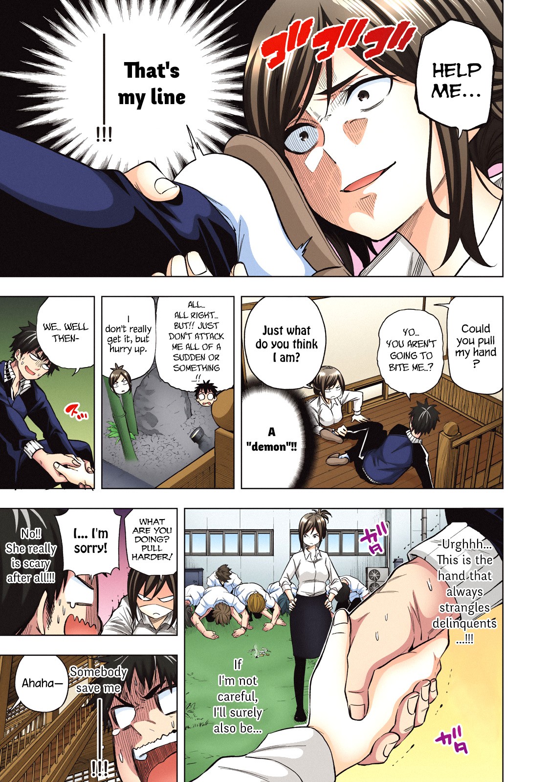 Why are you here Sensei!? chapter 70.1 page 5