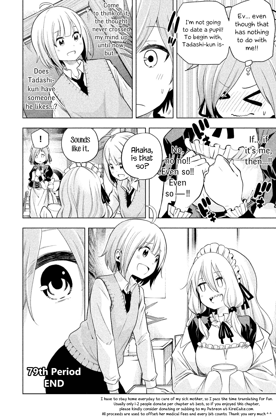 Why are you here Sensei!? chapter 79 page 15